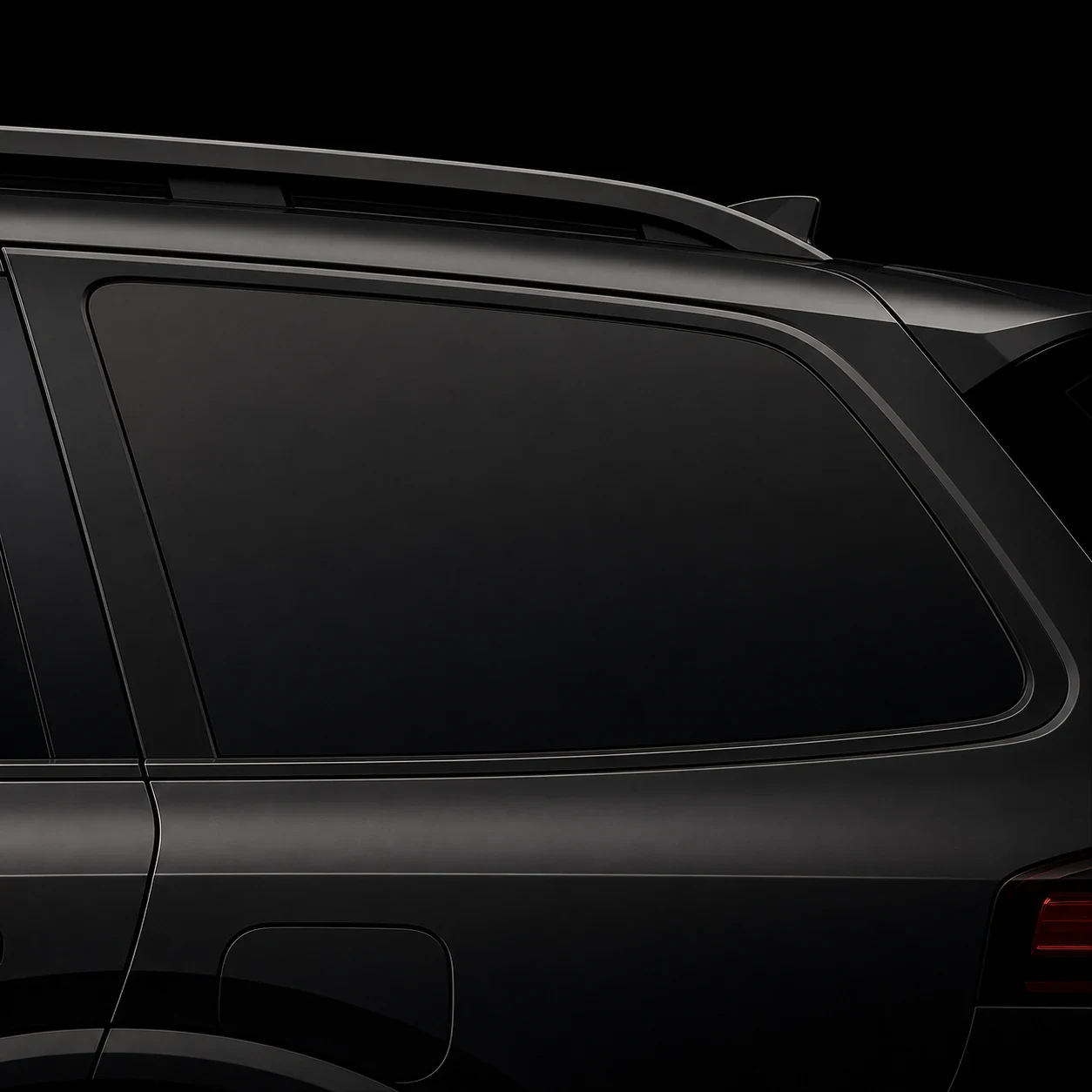 Warm ivory pumpkin coffee cup decal on a black background