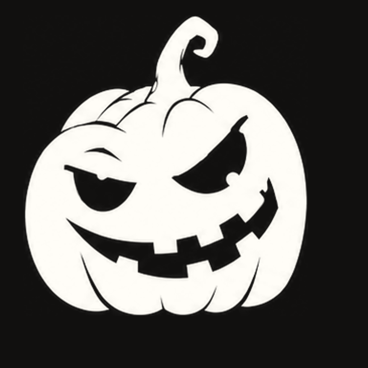 Sinister Pumpkin Decal decal artwork
