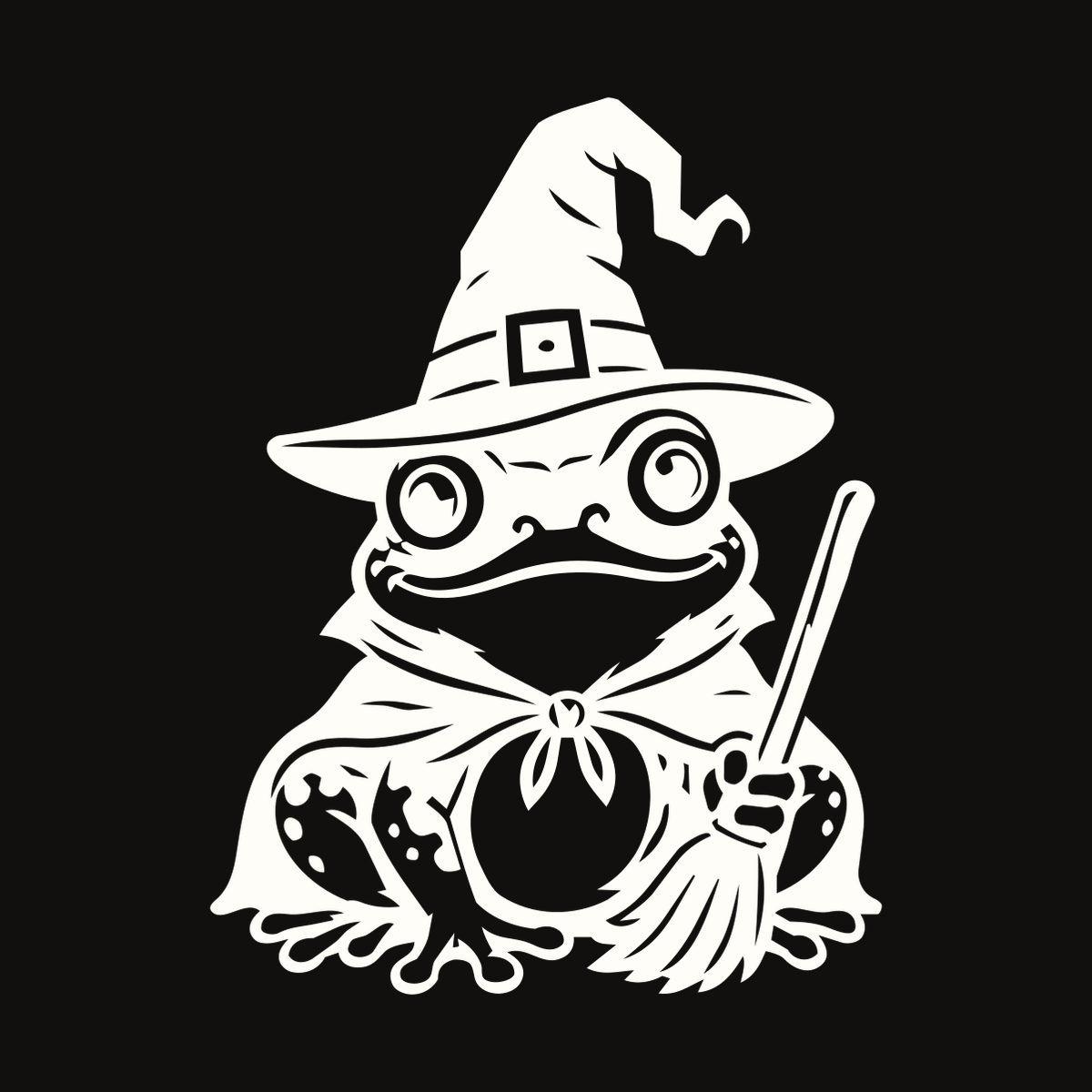 Frog Witch Decal decal artwork