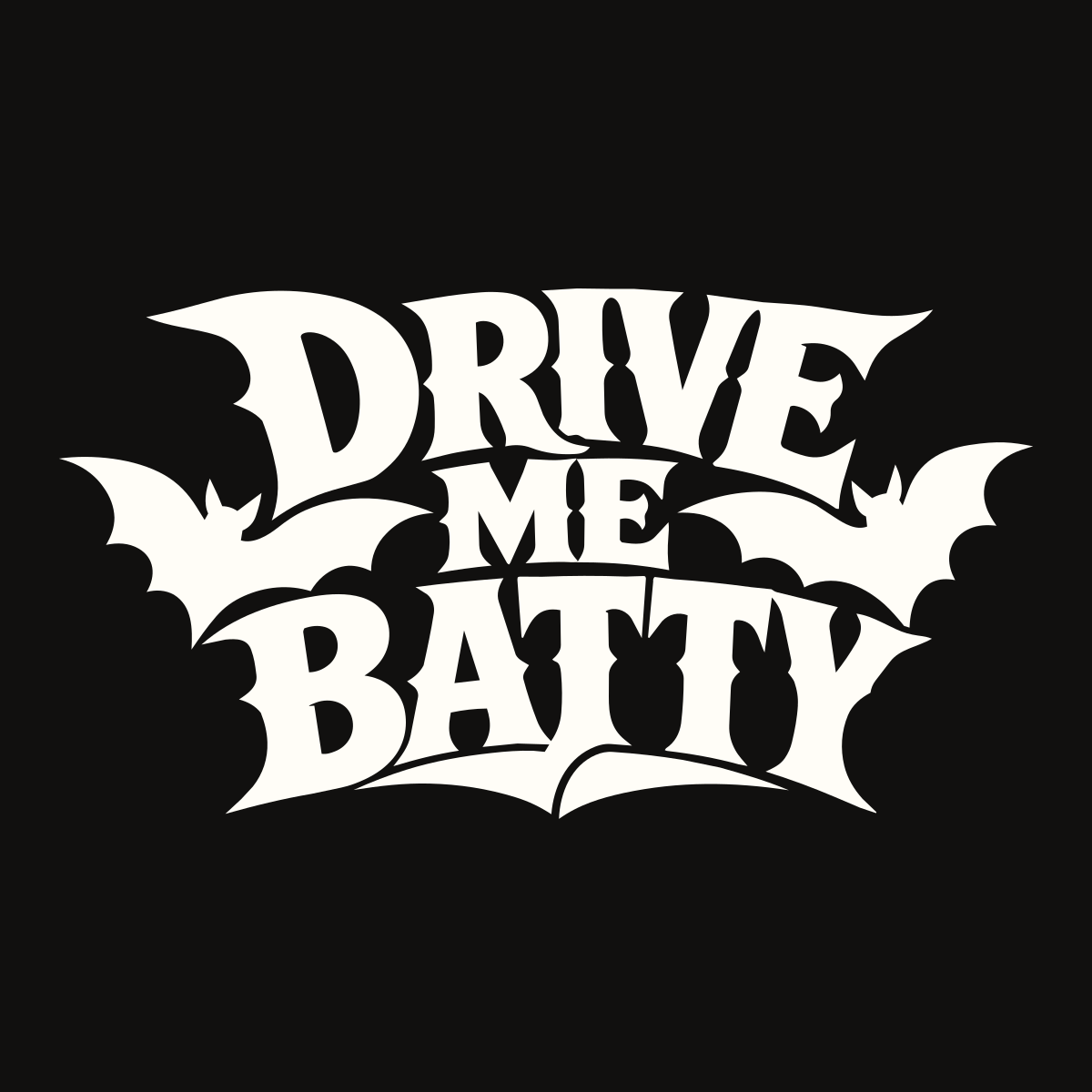 Drive Me Batty Decal decal artwork