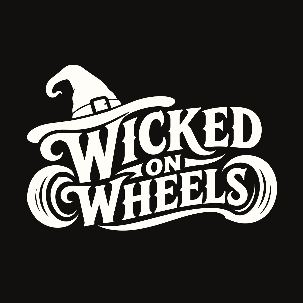 Wicked on Wheels Decal decal artwork